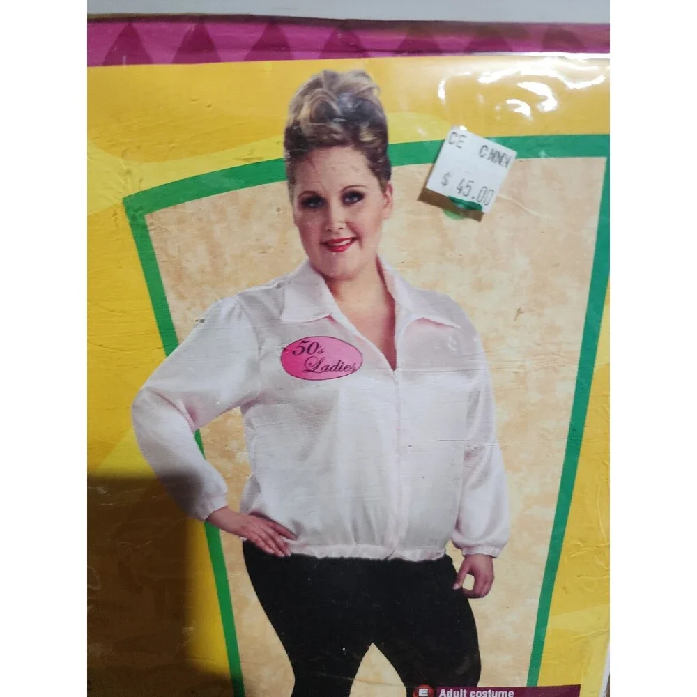 XX 17751 Pink Ladies Jacket 1950s Woman Costume Rubies